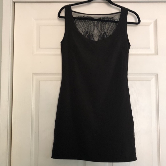 Black sheer skull mini dress - Picture 3 of 9
